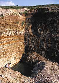 Sediments in Liaoning, China