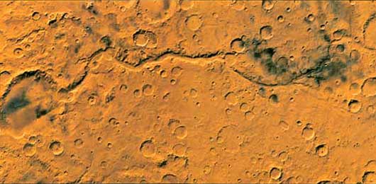 Mars landscape