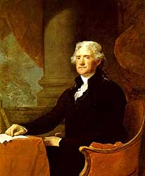 Thomas Jefferson by Gilbert Stuart