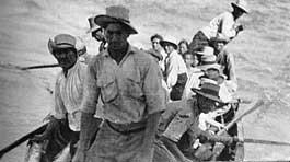 A BOATLOAD OF PITCAIRN ISLANDERS