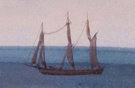Detail of the ship